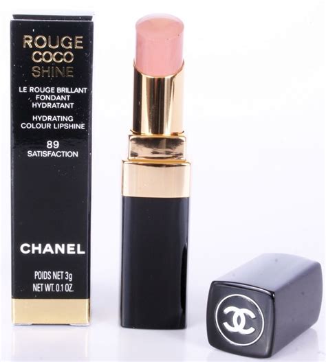 chanel rouge coco shine in satisfaction|Chanel lipstick coco shine.